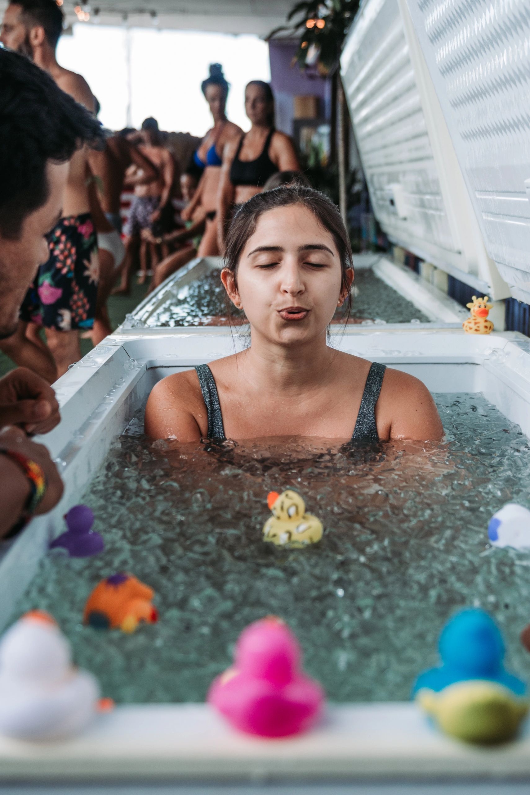 El poder del hielo: probando el método Wim Hof
