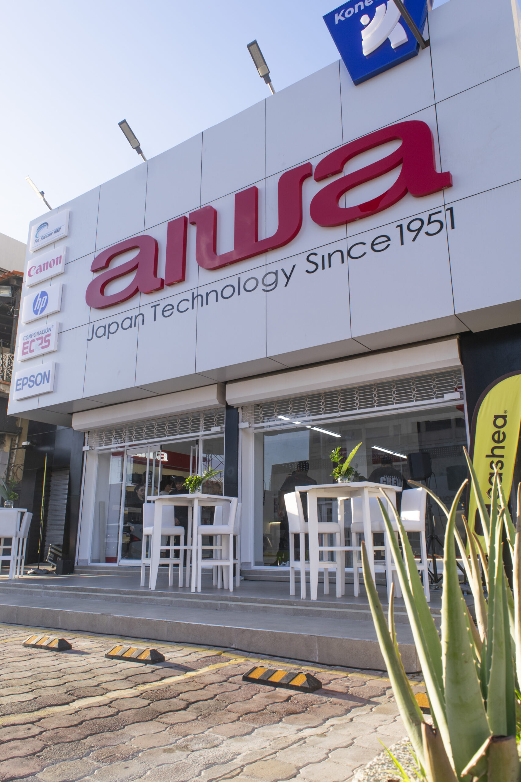 Inauguración de Konectable: Abre en Maracaibo la primera tienda Aiwa de Venezuela