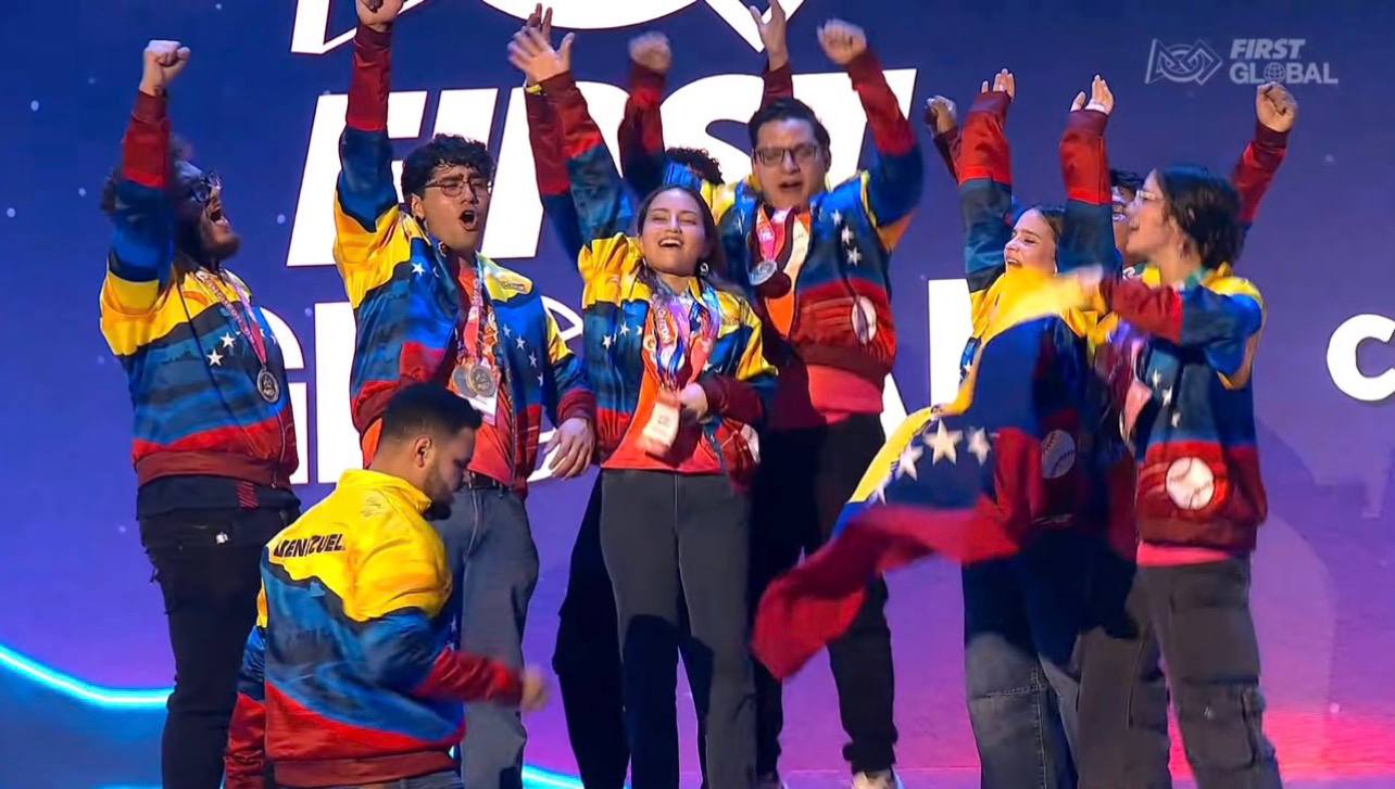 ¡Orgullo Nacional! el Team Venezuela tricampeón mundial de robótica